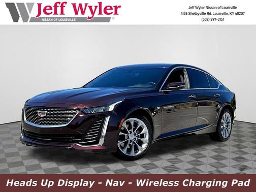 Garnet Metallic 2020 Cadillac CT5 Premium Luxury RWD