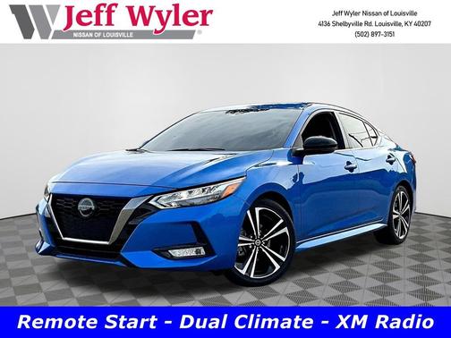 Electric Blue Metallic 2023 Nissan Sentra SR