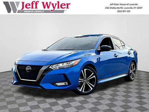 Electric Blue Metallic 2023 Nissan Sentra SR