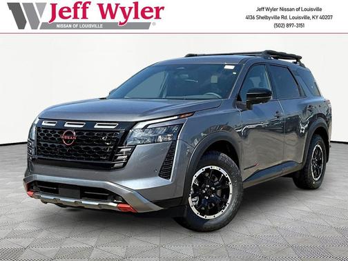 Gun Metallic 2026 Nissan Pathfinder Rock Creek