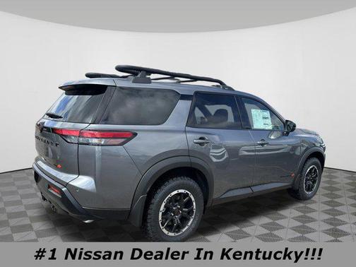 Gun Metallic 2026 Nissan Pathfinder Rock Creek