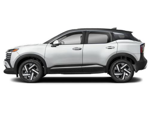 Aspen White Tricoat/Super Black 2026 Nissan Kicks SV