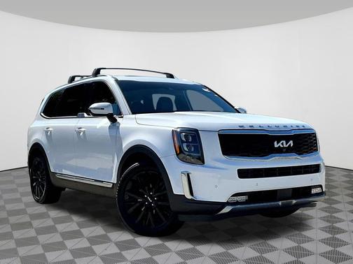 Glacial White Pearl 2022 Kia Telluride SX