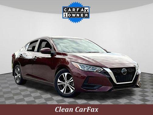 Rosewood Metallic 2023 Nissan Sentra SV