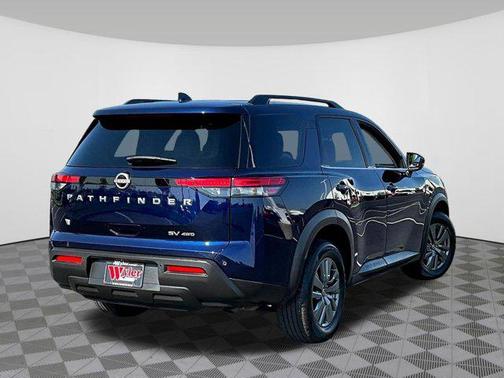 Deep Ocean Blue Pearl 2024 Nissan Pathfinder SV 4WD