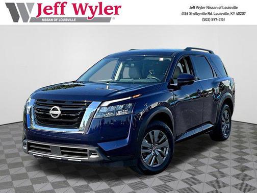 Deep Ocean Blue Pearl 2024 Nissan Pathfinder SV 4WD