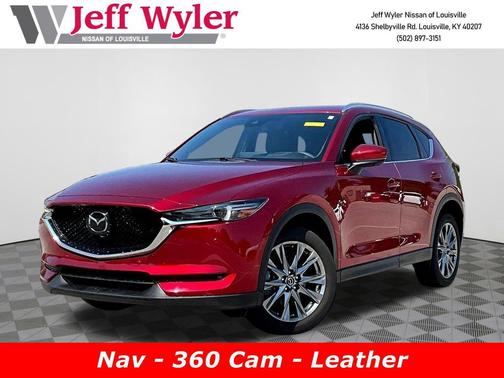 Soul Red Crystal Metallic 2021 Mazda CX-5 Signature