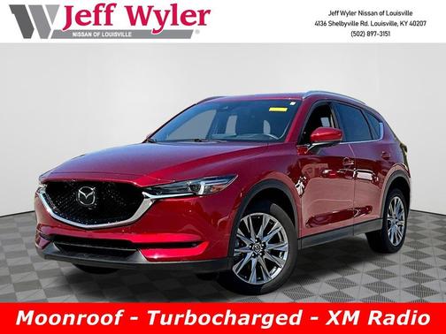 Soul Red Crystal Metallic 2021 Mazda CX-5 Signature