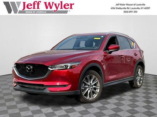 Soul Red Crystal Metallic 2021 Mazda CX-5 Signature
