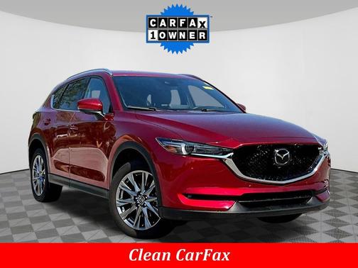 Soul Red Crystal Metallic 2021 Mazda CX-5 Signature
