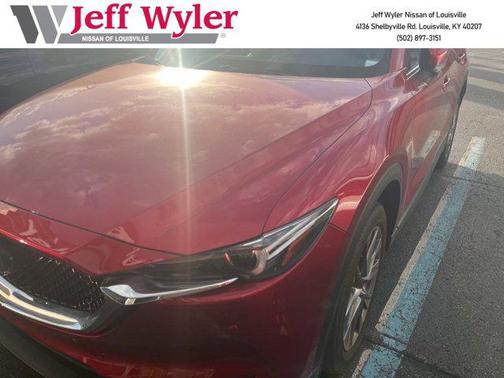 Soul Red Crystal Metallic 2021 Mazda CX-5 Signature
