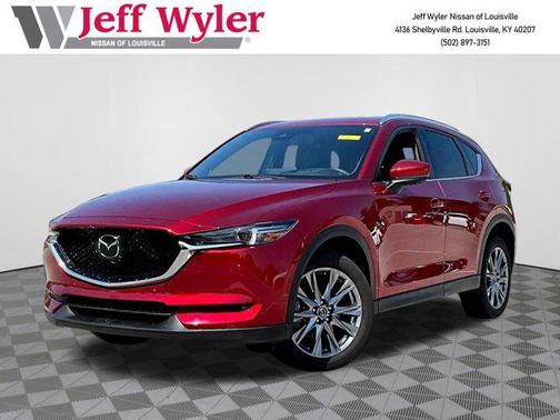 Soul Red Crystal Metallic 2021 Mazda CX-5 Signature