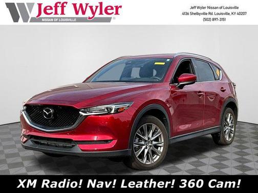 Soul Red Crystal Metallic 2021 Mazda CX-5 Signature