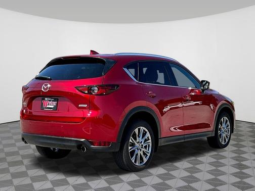 Soul Red Crystal Metallic 2021 Mazda CX-5 Signature