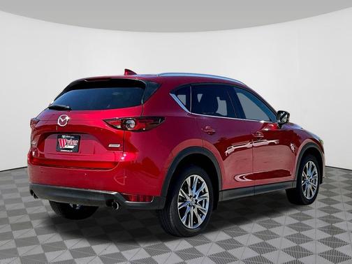 Soul Red Crystal Metallic 2021 Mazda CX-5 Signature