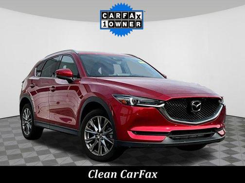 Soul Red Crystal Metallic 2021 Mazda CX-5 Signature