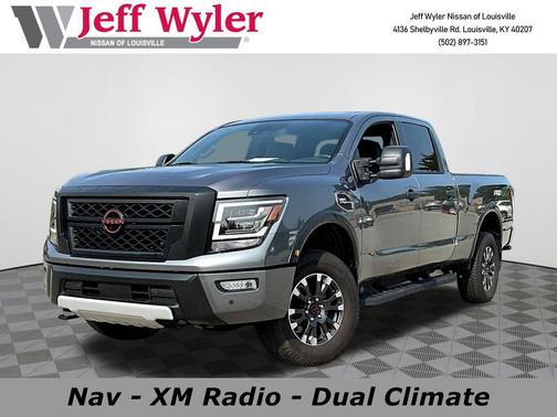 Gun Metallic 2024 Nissan Titan XD PRO-4X
