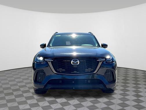 Jet Black Mica 2025 Mazda CX-70 3.3 Turbo Preferred Package