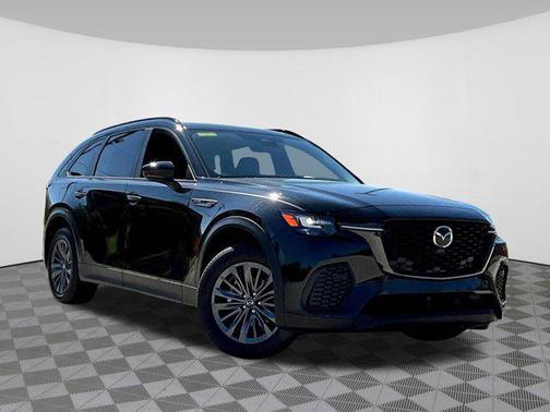 Jet Black Mica 2025 Mazda CX-70 3.3 Turbo Preferred Package
