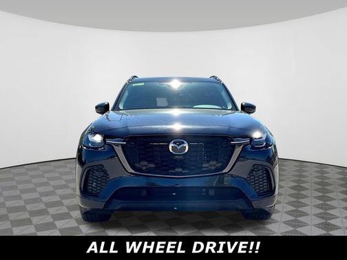 Jet Black Mica 2025 Mazda CX-70 3.3 Turbo Preferred Package