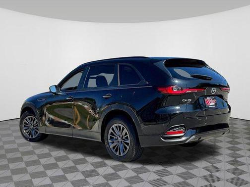 Jet Black Mica 2025 Mazda CX-70 3.3 Turbo Preferred Package