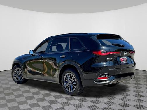 Jet Black Mica 2025 Mazda CX-70 3.3 Turbo Preferred Package