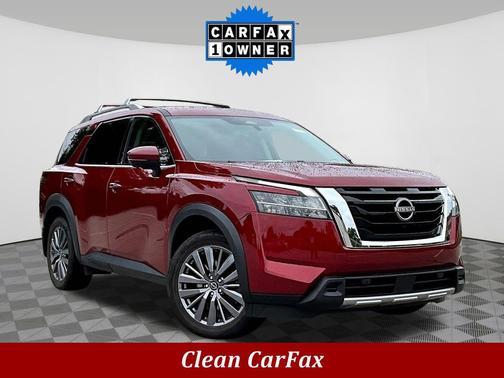 Scarlet Ember Tintcoat 2023 Nissan Pathfinder SL 4WD