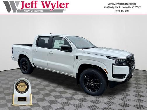 Glacier White 2026 Nissan Frontier SV