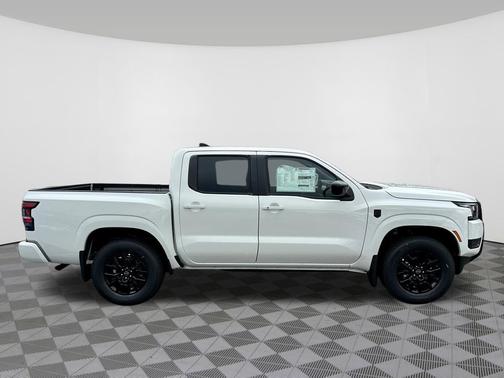 Glacier White 2026 Nissan Frontier SV