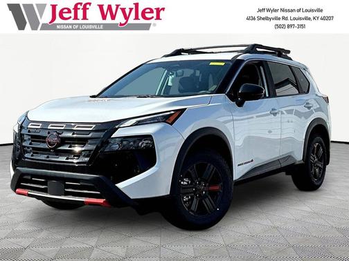 Everest White Pearl Tricoat 2026 Nissan Rogue Rock Creek