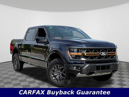 Antimatter Blue Metallic 2025 Ford F-150 Tremor