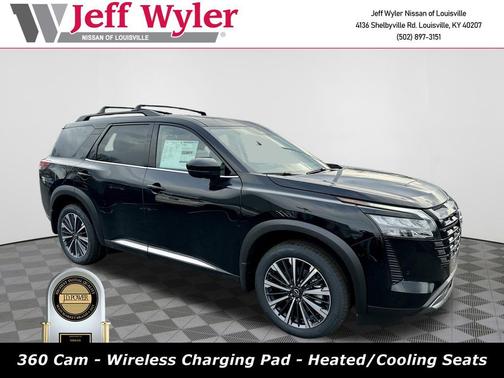 Super Black 2026 Nissan Pathfinder Platinum