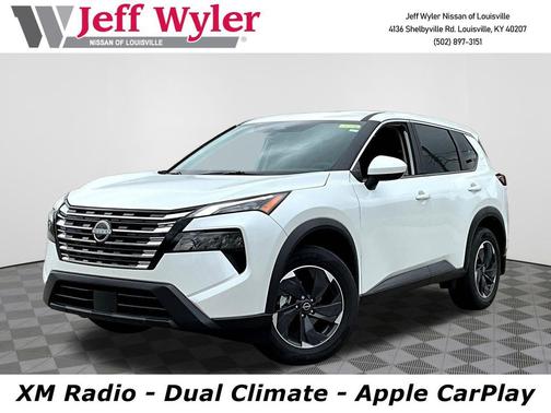 Everest White Pearl Tricoat 2026 Nissan Rogue SV