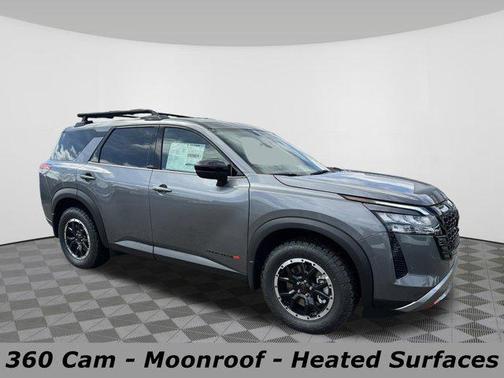 Gun Metallic 2026 Nissan Pathfinder Rock Creek