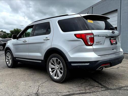 Ingot Silver 2019 Ford Explorer Limited