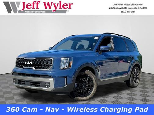 Midnight Lake Blue 2023 Kia Telluride SX X-Line