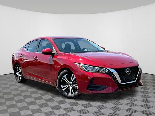 Scarlet Ember Tintcoat 2023 Nissan Sentra SV