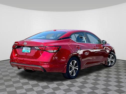 Scarlet Ember Tintcoat 2023 Nissan Sentra SV