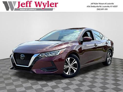 Rosewood Metallic 2023 Nissan Sentra SV