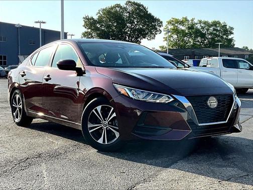 Rosewood Metallic 2023 Nissan Sentra SV