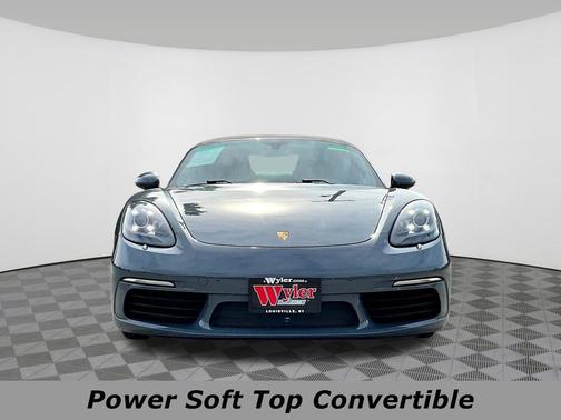 Graphite Blue Metallic 2017 Porsche 718 Boxster Base