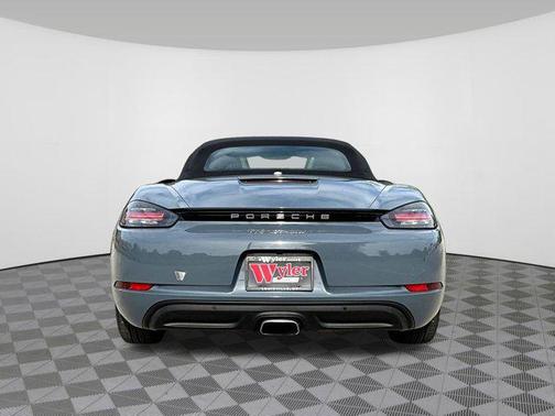 Graphite Blue Metallic 2017 Porsche 718 Boxster Base