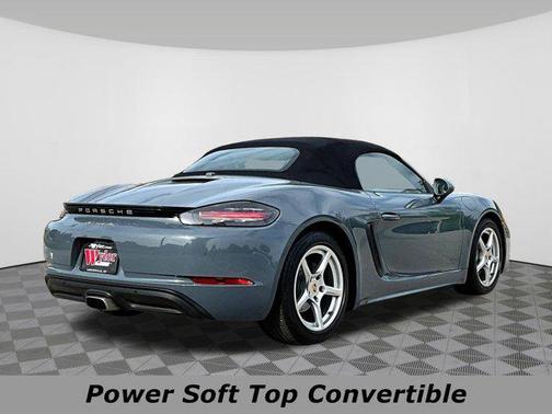 Graphite Blue Metallic 2017 Porsche 718 Boxster Base