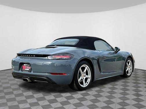 Graphite Blue Metallic 2017 Porsche 718 Boxster Base