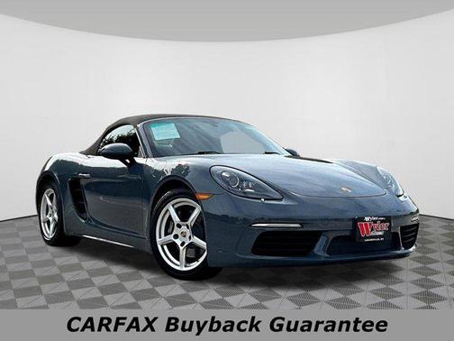 Graphite Blue Metallic 2017 Porsche 718 Boxster Base