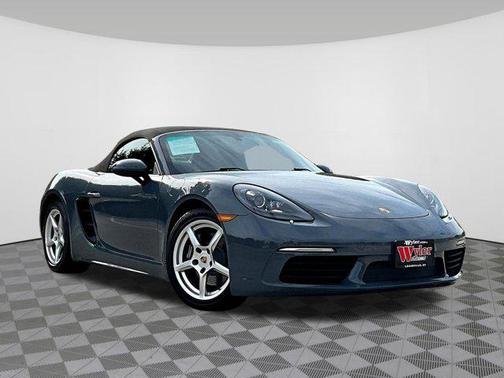 Graphite Blue Metallic 2017 Porsche 718 Boxster Base