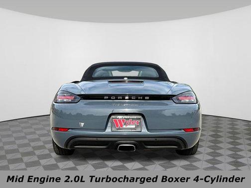 Graphite Blue Metallic 2017 Porsche 718 Boxster Base