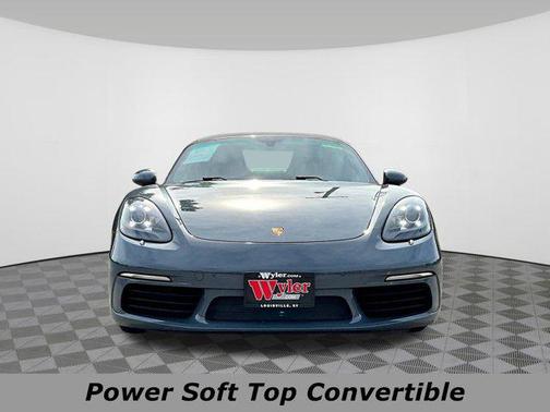 Graphite Blue Metallic 2017 Porsche 718 Boxster Base