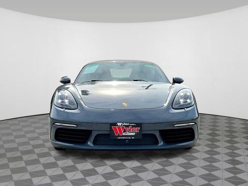 Graphite Blue Metallic 2017 Porsche 718 Boxster Base