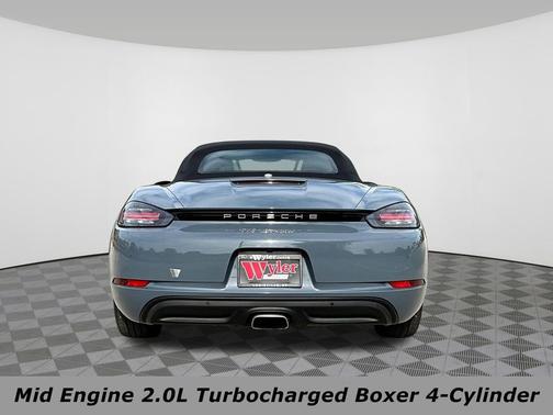 Graphite Blue Metallic 2017 Porsche 718 Boxster Base